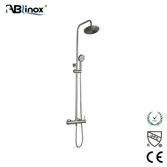 Ablinox 스테인레스 스틸 럭셔리 휴대용 샤워기